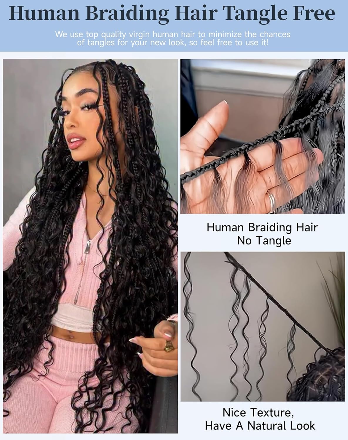 Deep Wave Boho Hair view 2