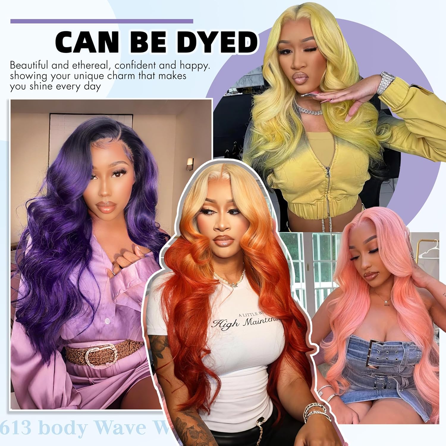 613 Blonde Body Wave view 3